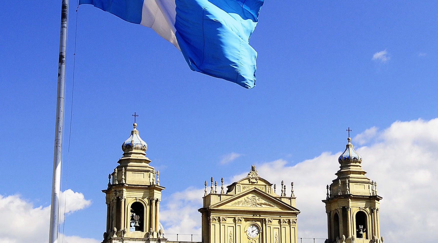 Plaza de la Constitución y Catedral Metropolitana, Ciudad de Guatemala